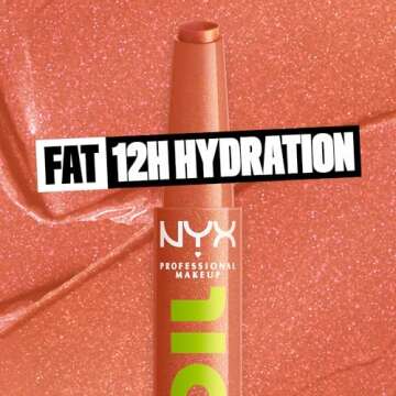 NYX Fat Oil Slick Click - Hydrating Vegan Lip Balm