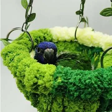 Bird Nest Hammock for Small Birds - Parrots & More
