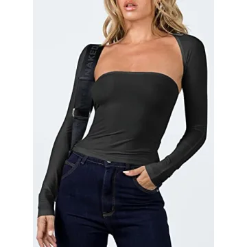 Shop the Dokotoo Y2K Cutout Cardigan and Cami Set