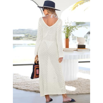 ANRABESS Women's Crochet Cover Up for Summer Style