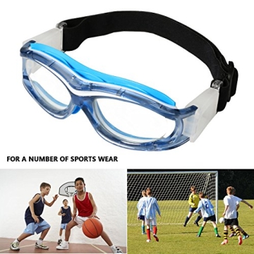 Durable Kids Sport Goggles for Basketball and Soccer