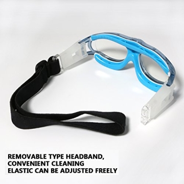 Durable Kids Sport Goggles for Basketball and Soccer
