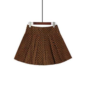 Hybrid Fashionista African Skirts for Women (Size USA 8) A-line Pleated Flared Midi Skirts - High Waist Skirts