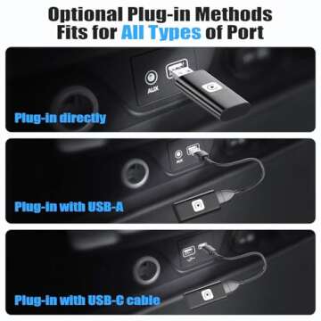 Mardayket Wireless CarPlay Adapter - Compact & Stable for Seamless Driving Experience