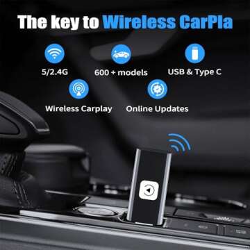 Mardayket Wireless CarPlay Adapter for Seamless Driving