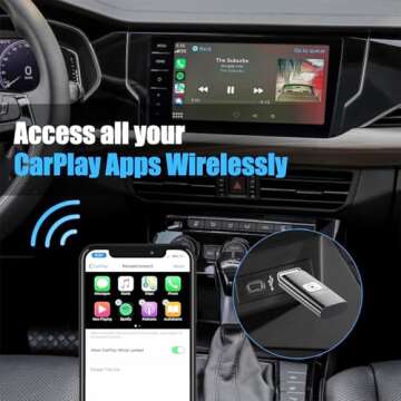 Mardayket Wireless CarPlay Adapter for Seamless Driving