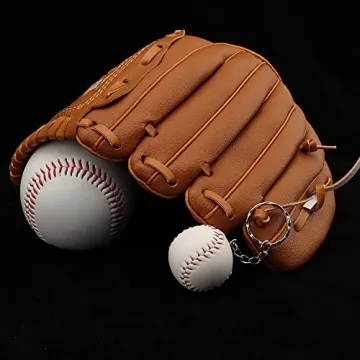 kcrygogo Mini Baseball Keychain for Sports Lovers