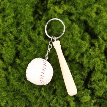 kcrygogo Mini Baseball Keychain for Sports Lovers
