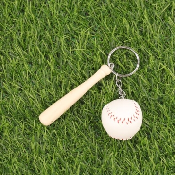kcrygogo Mini Baseball Keychain for Sports Lovers