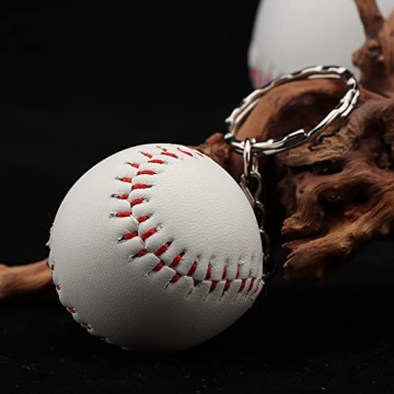 kcrygogo Mini Baseball Keychain for Sports Lovers