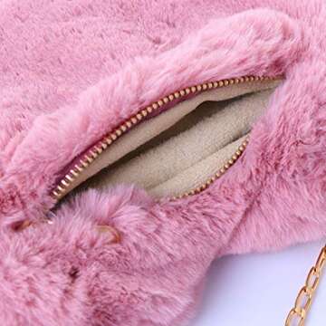 Chic FENICAL Heart Shaped Crossbody Bag in Red