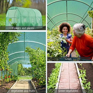 VIVOSUN Large Walk-in Greenhouse - Ideal for Gardening