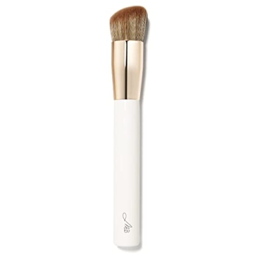 Monika Blunder Beauty Call Your Buff Angled Brush - Custom-Sculpted Synthetic Buffing Brush - Vegan,...