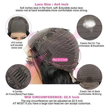 SODLIS Glueless Deep Wave Lace Front Wig for Black Women