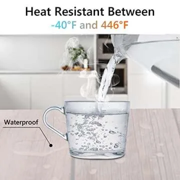 Gartful Non Slip Silicone Mat, 27.6 x 19.7 x 0.05 inches Transparent Silicone Mat, Thick Silicone Mat Pad for Baby Eating, Crafts, Jewelry Casting Mold, Painting, Countertop Protector, Table Placemat