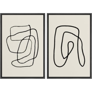 SIGNWIN Modern Framed Wall Art Set for Stylish Decor