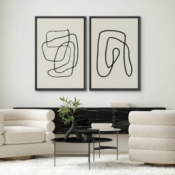 SIGNWIN Modern Framed Wall Art Set for Stylish Decor