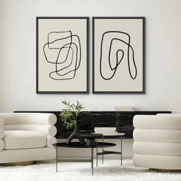 SIGNWIN Modern Framed Wall Art Set for Stylish Decor