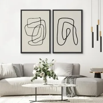 SIGNWIN Modern Framed Wall Art Set for Stylish Decor