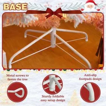 6ft MUPATER Pencil Christmas Tree Pre-Lit for Holiday