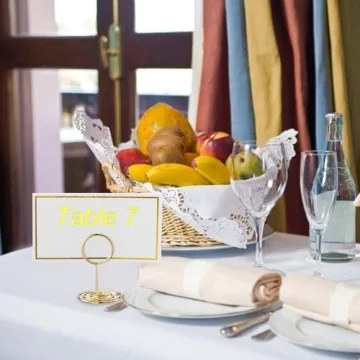 Premium Gold Foil Place Cards for Elegant Events