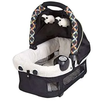 DreamNest Rock-a-Bye Bassinet for Twins Portable Comfort