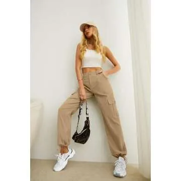 Lepunuo Cargo Pants for Women Stylish & Comfortable