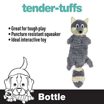 SmartPetLove Tender-Tuffs - Bottle Toy (Fox)