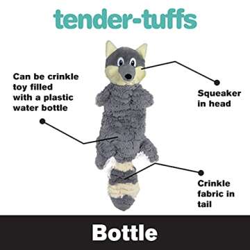 SmartPetLove Tender-Tuffs - Bottle Toy (Fox)