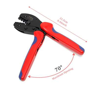 Signstek Solar Crimping Tools for 2.5-6.0mm² Solar Panel PV Cable