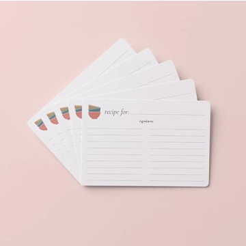 Meal Planner with 72 Recipe Cards for Easy Cooking