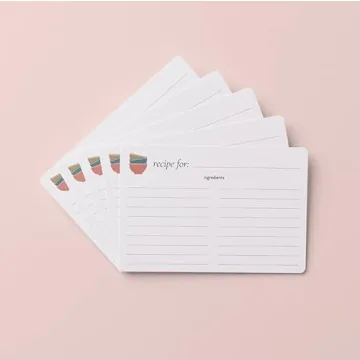 Meal Planner with 72 Recipe Cards for Easy Cooking