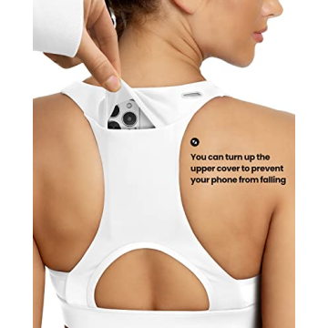 QUEENIEKE Medium Support Sports Bra with Back Pocket