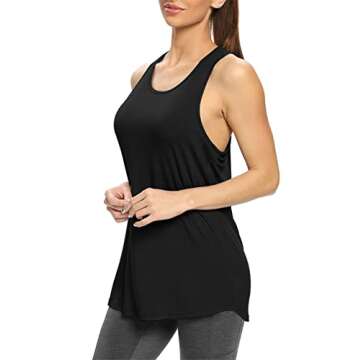 Bestisun Women's Stylish Racerback Workout Tanks