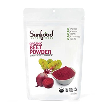 Sunfood Beet Powder for Healthy Blood Pressure Support