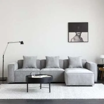 Stylish Acanva Luxury Modular Sofa Set for Modern Living