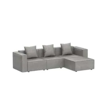 Stylish Acanva Luxury Modular Sofa Set for Modern Living