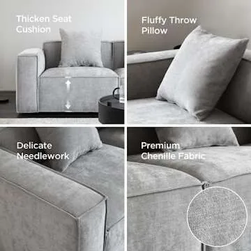 Stylish Acanva Luxury Modular Sofa Set for Modern Living