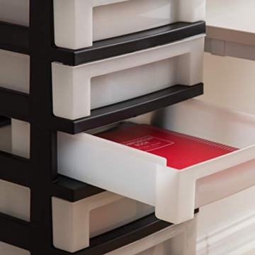 IRIS USA 10-Drawer Rolling Storage Cart Organizer