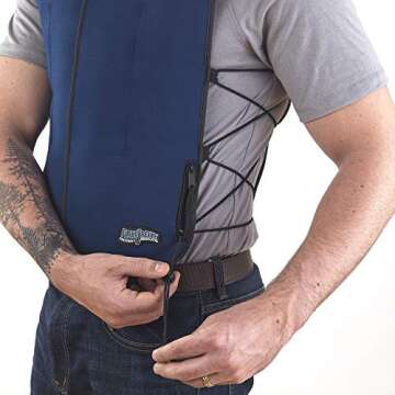FlexiFreeze Ice Vest for Instant Cooling Relief