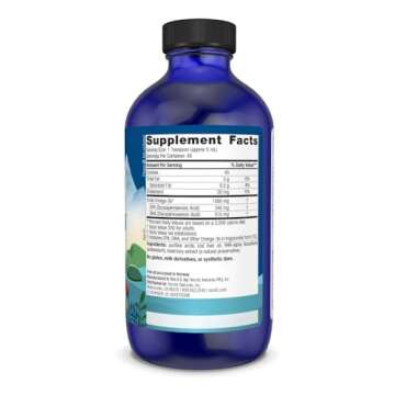 Nordic Naturals Arctic Cod Liver Oil, Unflavored - 8 oz - 1060 mg Total Omega-3s with EPA & DHA - He...