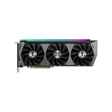 ZOTAC GeForce RTX™ 3070 Ti AMP Holo 8GB GDDR6X 256-bit 19 Gbps PCIE 4.0 Gaming Graphics Card, Holo...