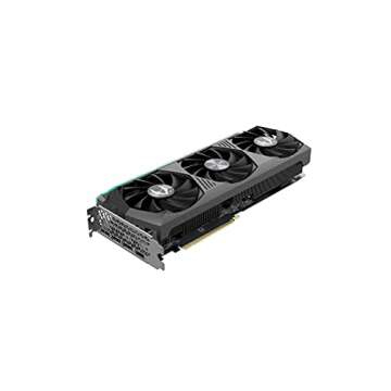 ZOTAC GeForce RTX™ 3070 Ti AMP Holo 8GB GDDR6X 256-bit 19 Gbps PCIE 4.0 Gaming Graphics Card, HoloBlack, IceStorm 2.0 Advanced Cooling, Spectra 2.0 RGB Lighting, ZT-A30710F-10P