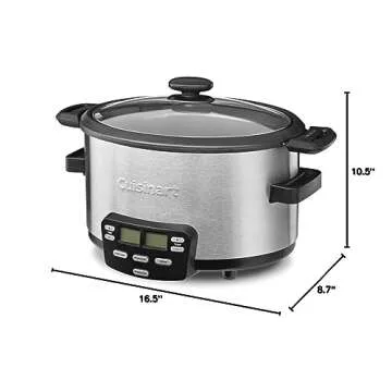 Cuisinart MSC-400 3-In-1 Cook Central Multi-Cooker - Versatile Cooking