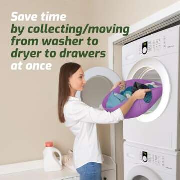 Laundry Turtle Collapsible Laundry Basket | Revolutionary Foldable Laundry Hamper | Innovative Laund...