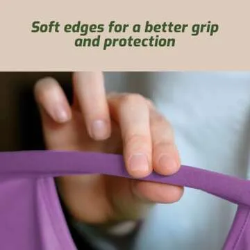 Laundry Turtle Collapsible Laundry Basket | Revolutionary Foldable Laundry Hamper | Innovative Laundry Basket for Dirty Clothes Washing & Dryer Removal Portable Laundry Grabber (Lavender, Large)