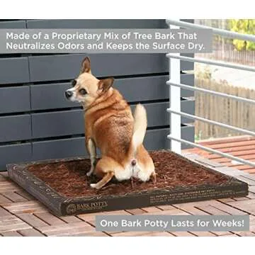 Bark Potty Dog Potty - Eco-Friendly & Odor Neutralizing