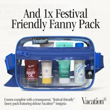Stylish Vacation Sun Protection Sampler Bag for Fun Trips