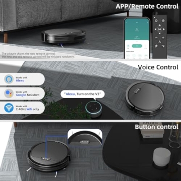 Kipvvo V3 Robot Vacuum Combo with Smart Control and 5000Pa Suction