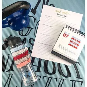 Fitlosophy Make Today Count 365-Day Desk Calendar